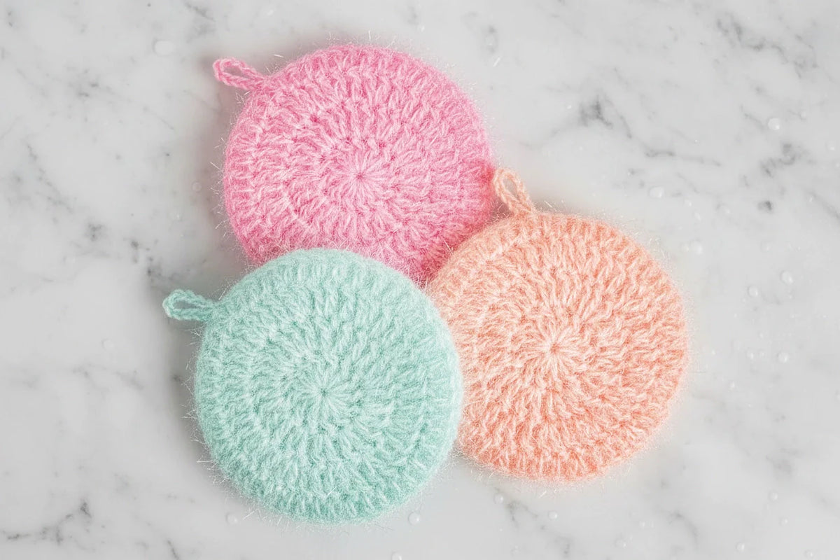 Kind Scrubbies Hello Scrubby | Handmade Kitchen Sponges That Spark Joy
