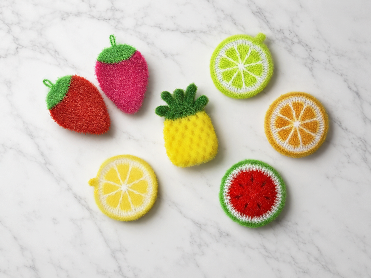 Smiley Scrubbies Hello Scrubby | Handmade Kitchen Sponges That Spark Joy
