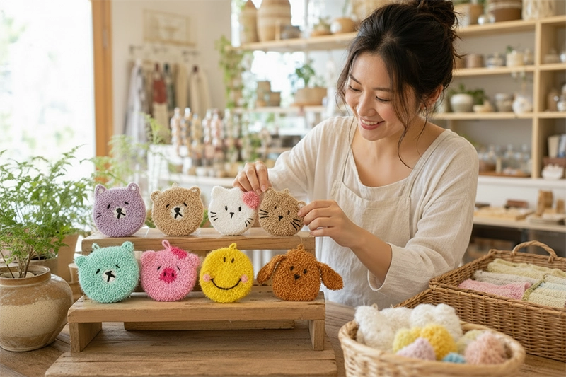 Kind Scrubbies Hello Scrubby | Handmade Kitchen Sponges That Spark Joy
