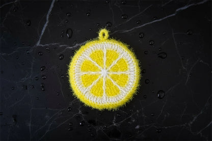 Lemon Lime Orange Crochet Dish Scrubbers – 3-Pack