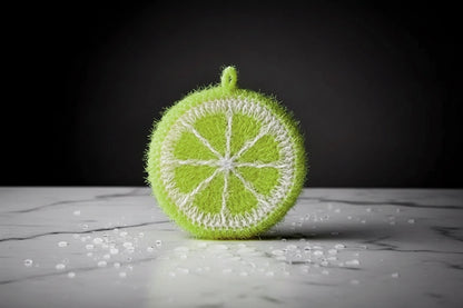 Lemon Lime Orange Crochet Dish Scrubbers – 3-Pack