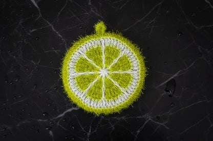 Lemon Lime Orange Crochet Dish Scrubbers – 3-Pack