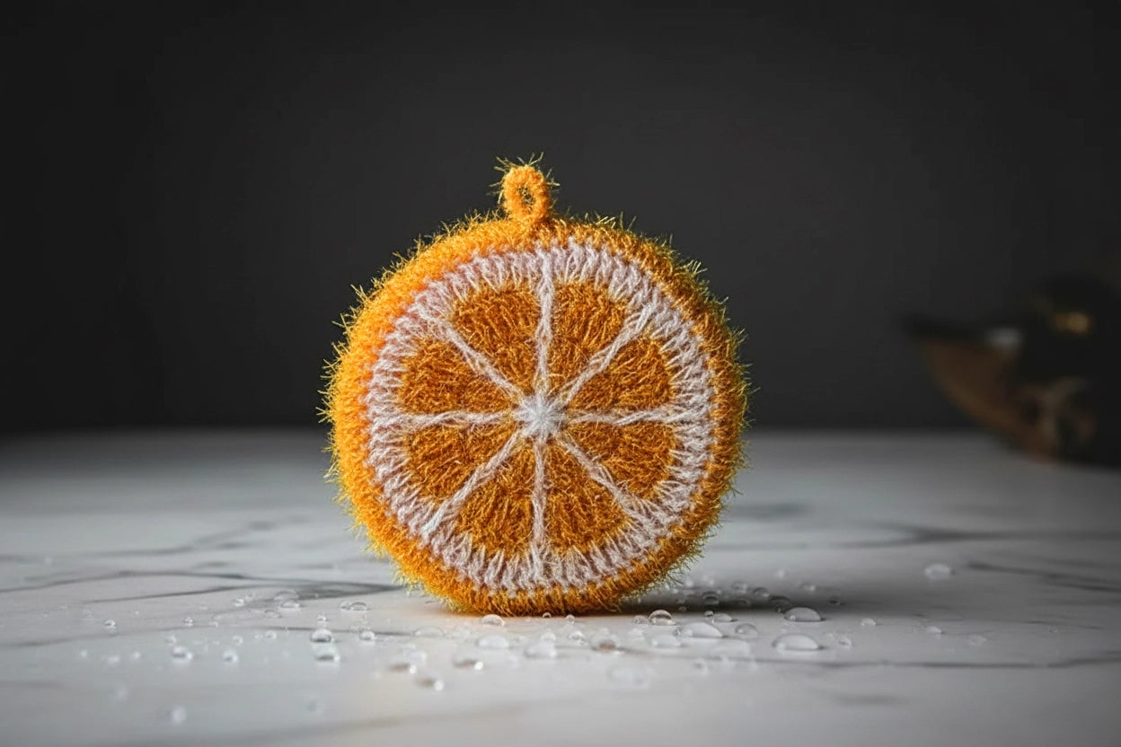 Lemon Lime Orange Crochet Dish Scrubbers – 3-Pack