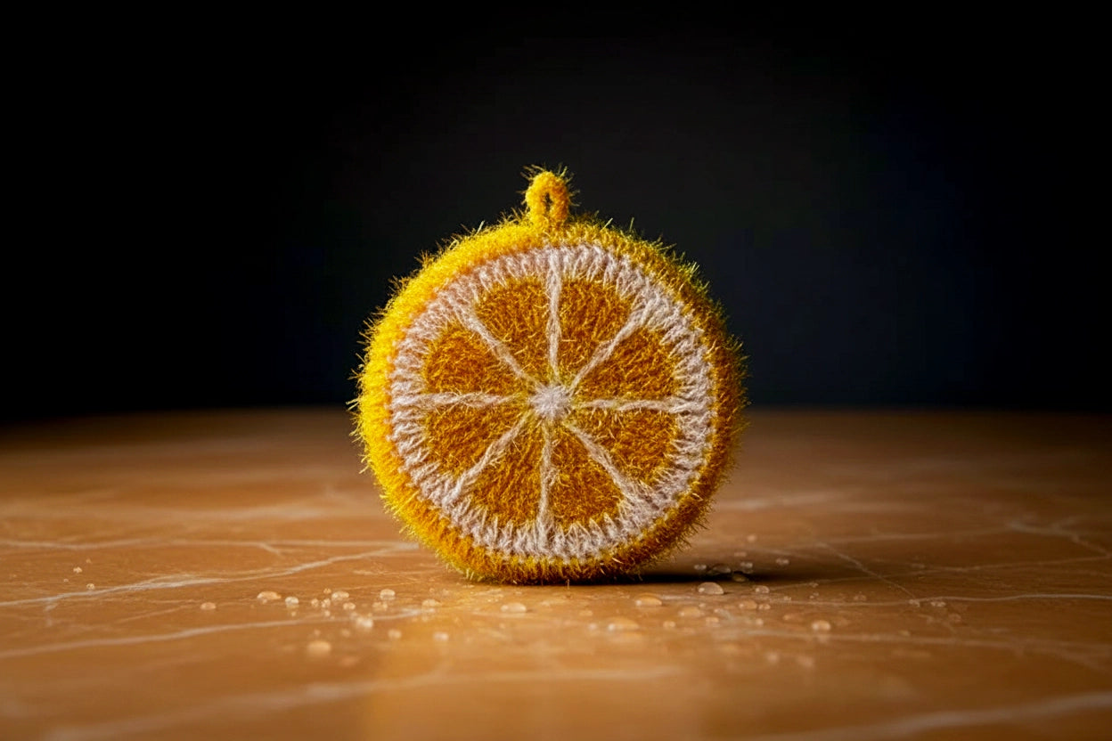 Lemon Lime Orange Crochet Dish Scrubbers – 3-Pack